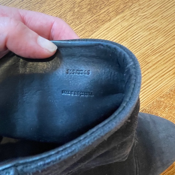 Rag and Bone Suede Booties with Heels - Picture 2 of 9